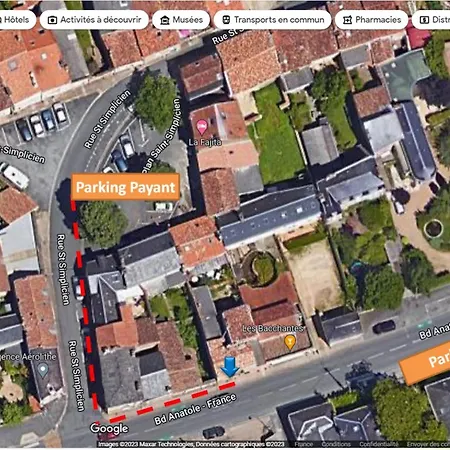 Apartamento Meublés Anatole France Proche Centre Ville, Futuroscope Et Technopole Poitiers