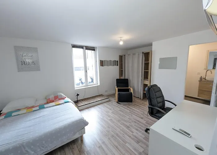 Maison Et D'anatole France Proche Centre-ville, Universite - Chu, Patinoire Et Futuroscope Poitiers